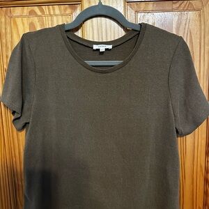 Ozma Of California Lou Tee Color Coffee XXL